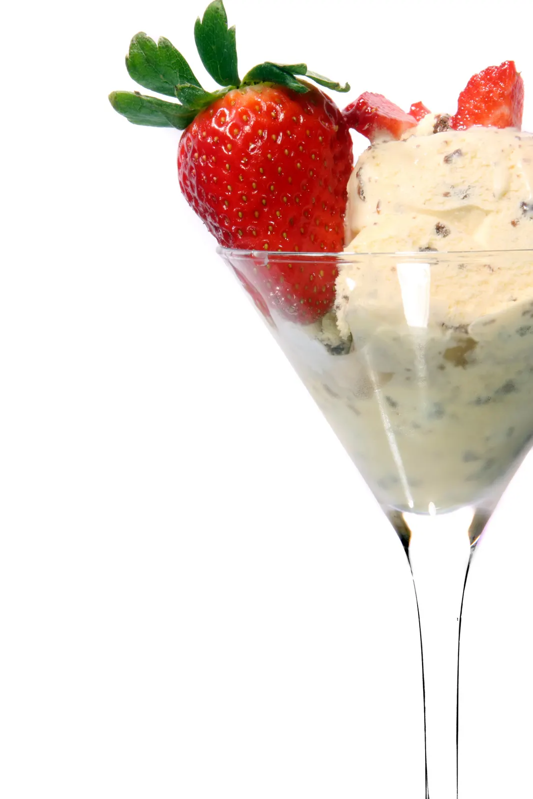 Vertical Berry Strawberry Cocktail Food and Drink Free Stock Photo