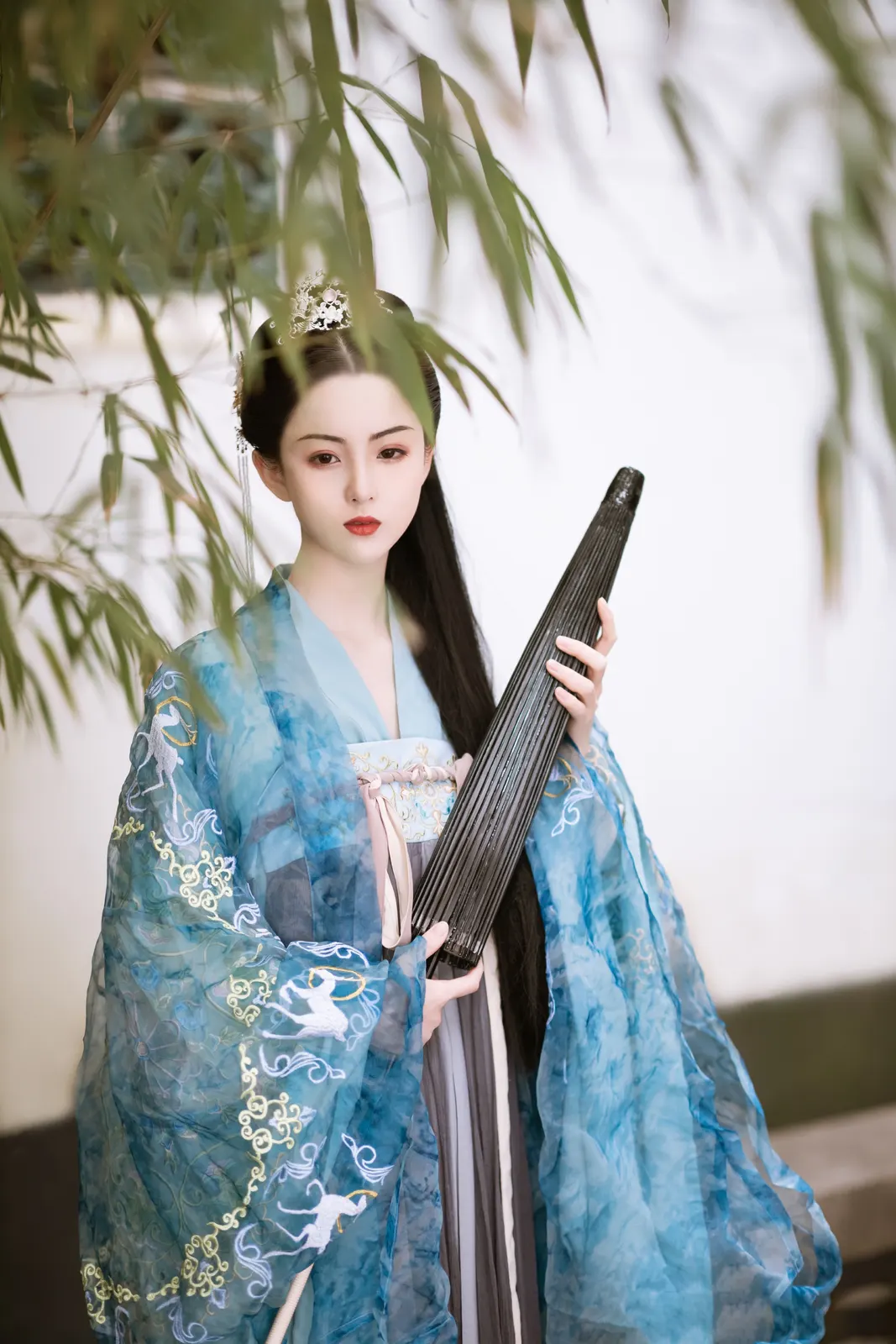 Vertical Kimono Foliage Gown Botanical Free Stock Photo