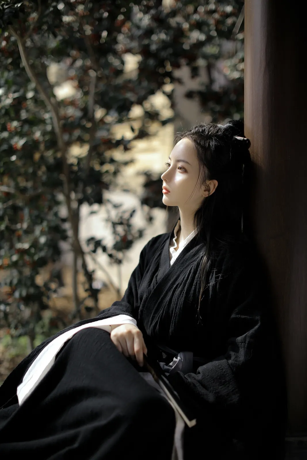 Vertical Kimono Cloak Foliage Botanical Free Stock Photo