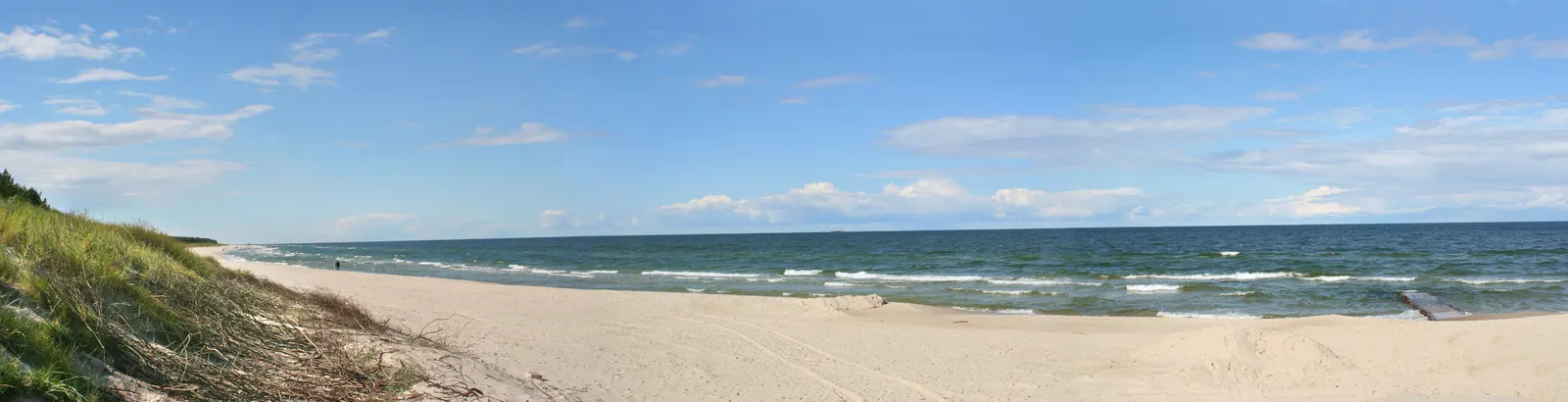 Horizontal Blue Sky Water Body Cloudy Landscape Free Stock Photo 7