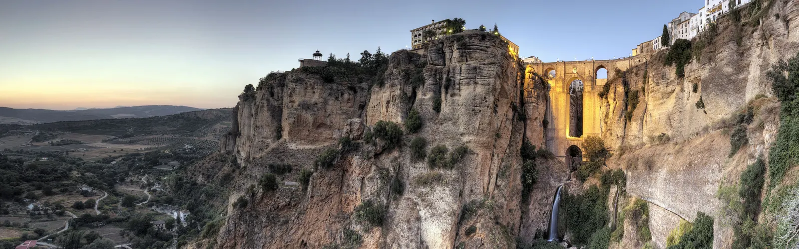 Horizontal Blue Sky Cliff Hill Landscape Free Stock Photo
