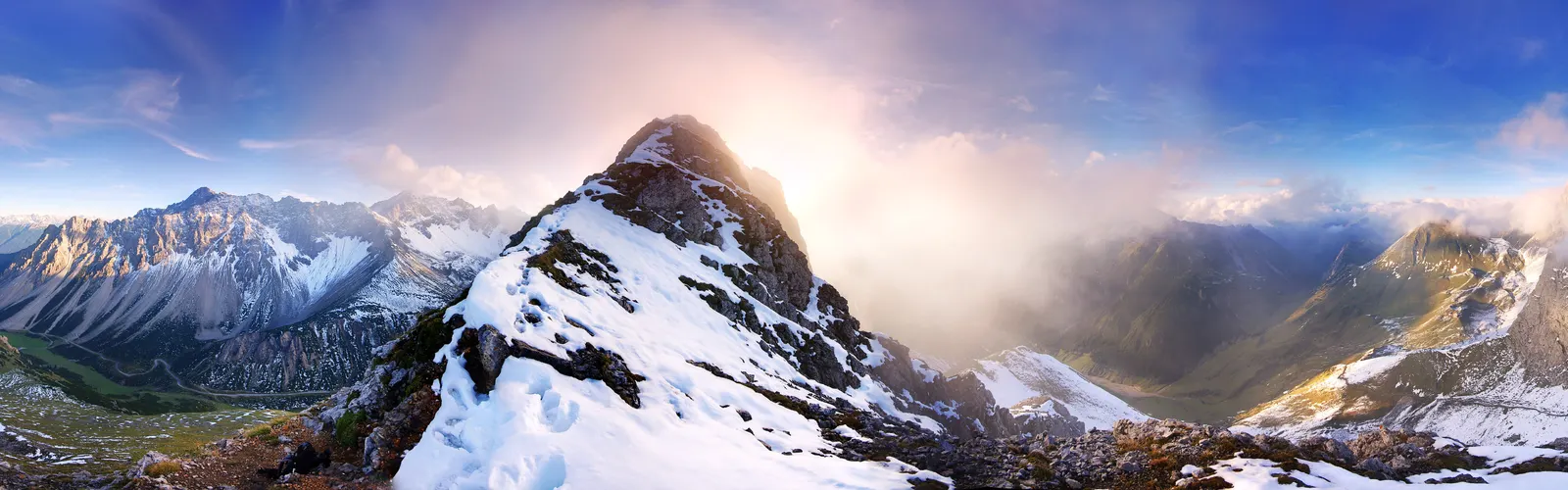 Horizontal Frozen Liquid Snow Landscape Free Stock Photo 5