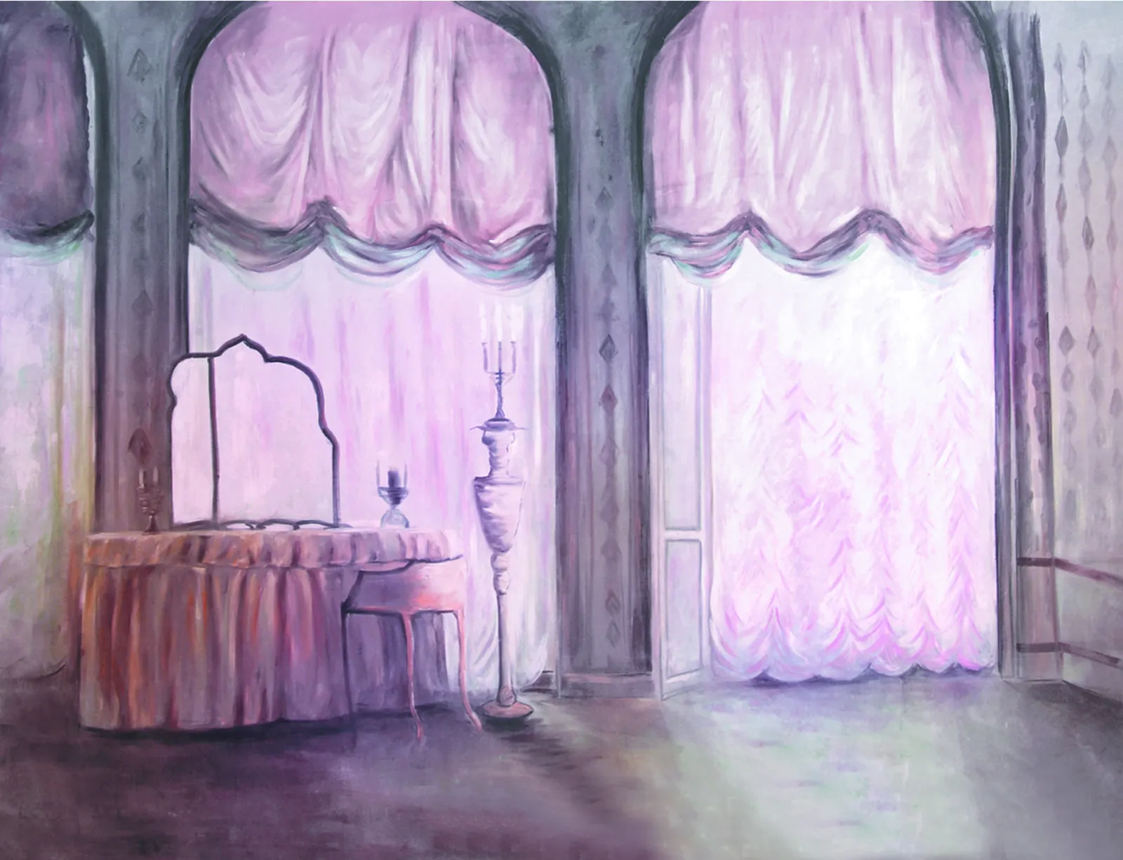 Horizontal Curtain Textile Illustrations Creative Image Free Stock Photo