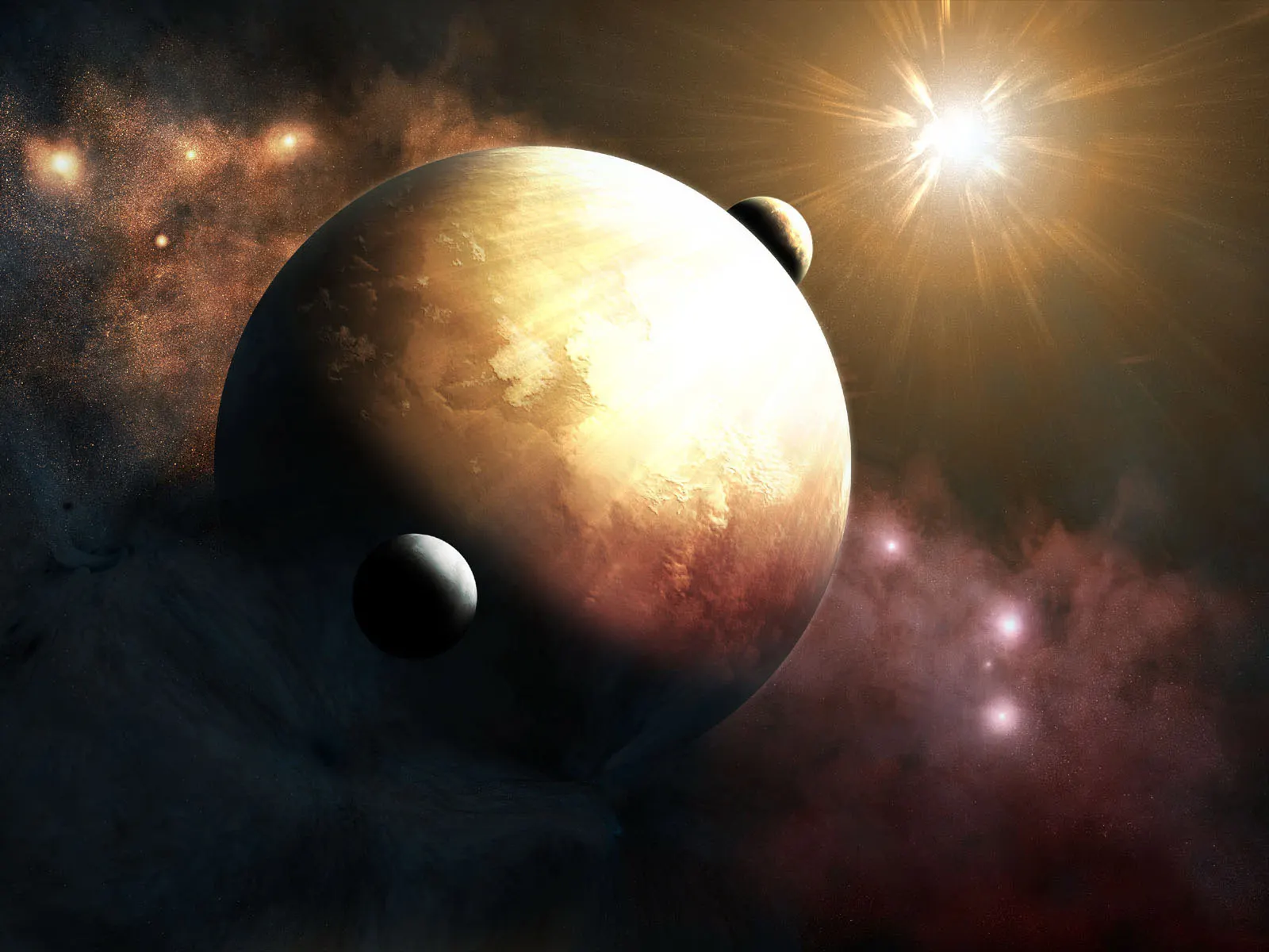 Horizontal Celestial Body Other Daytime Sun Creative Image Free Stock Photo