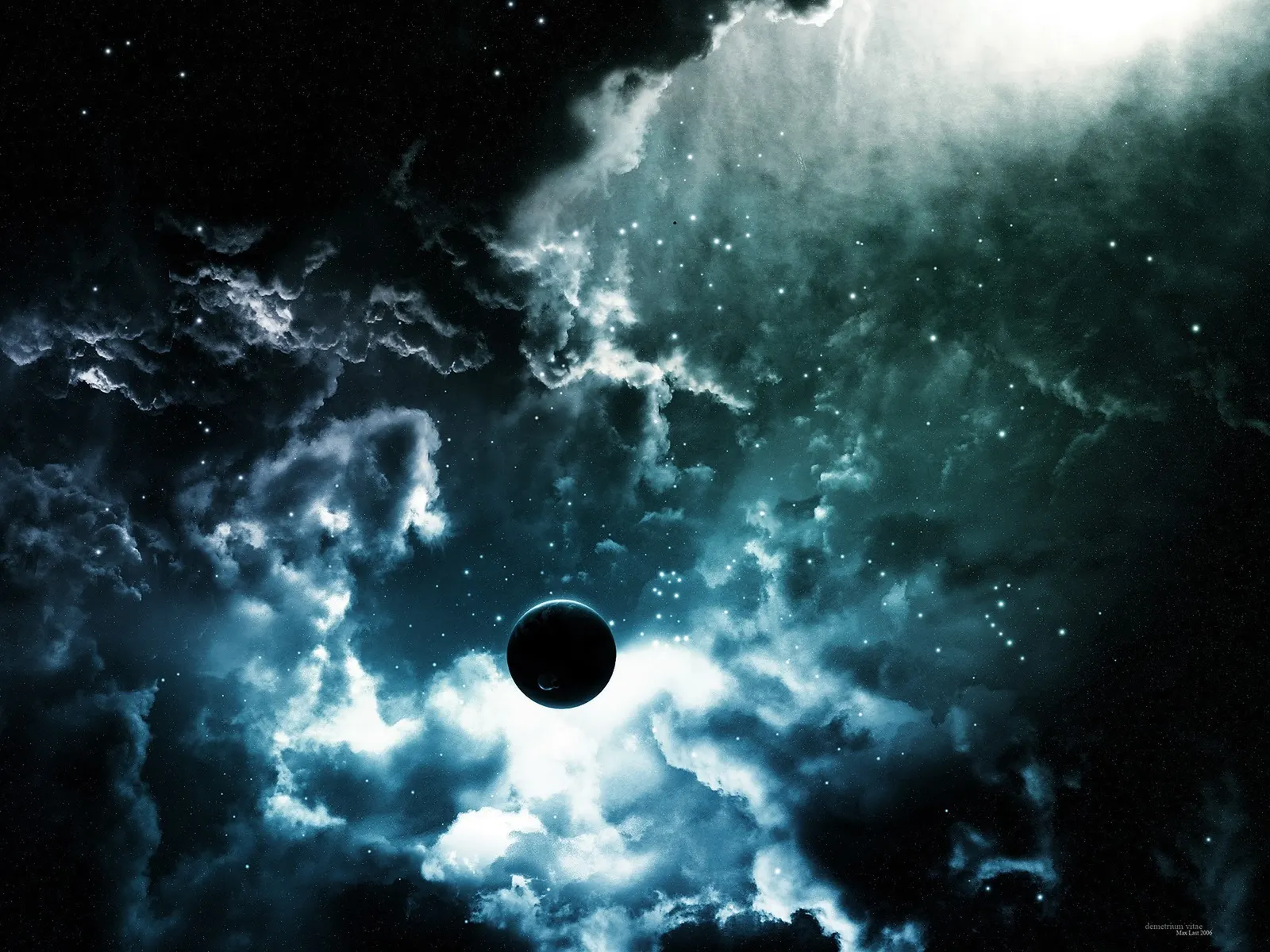 Horizontal Celestial Body Other Night Sky Cloudy Landscape Free Stock Photo