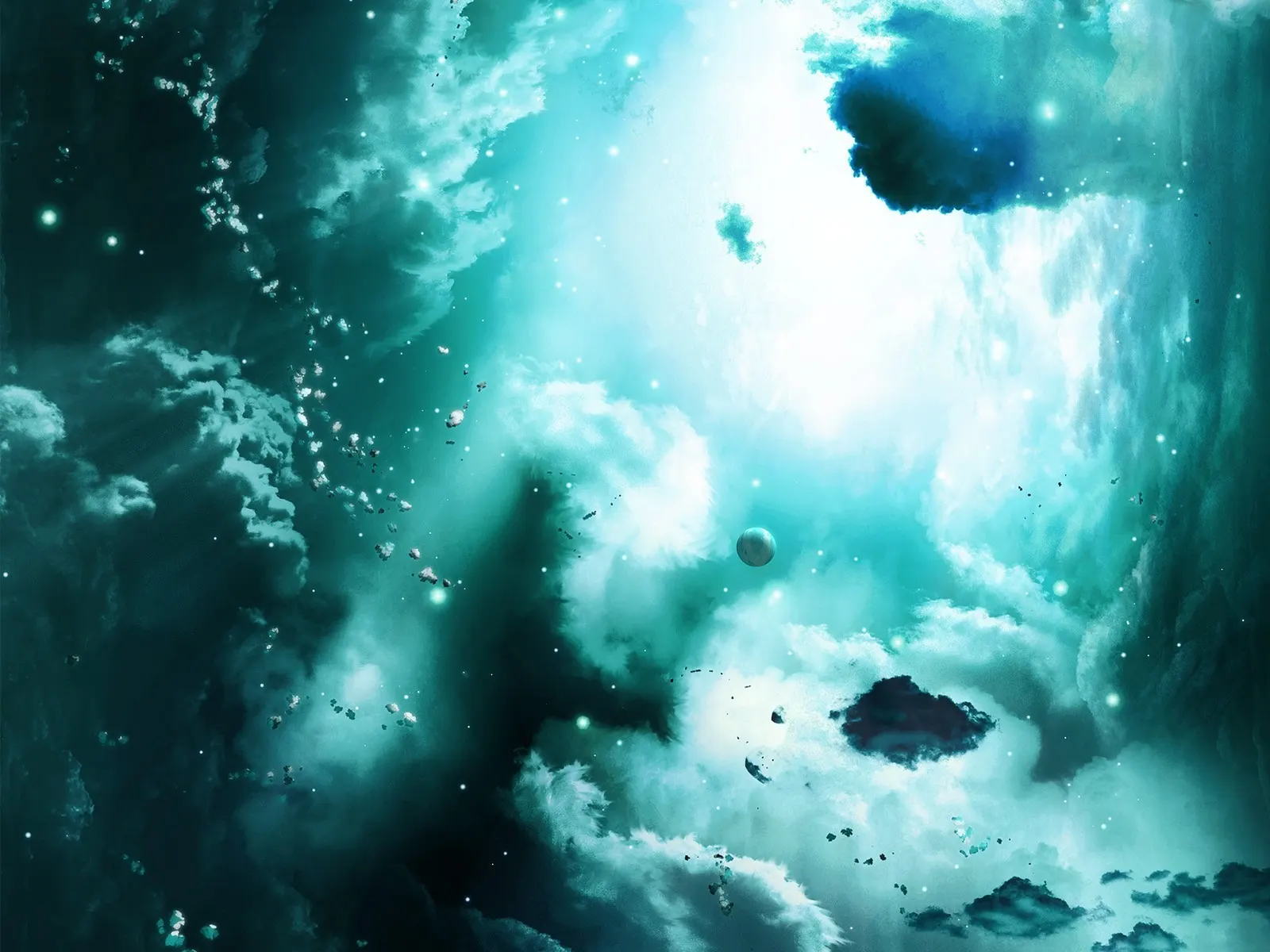 Horizontal Liquid Water Underwater Landscape Free Stock Photo