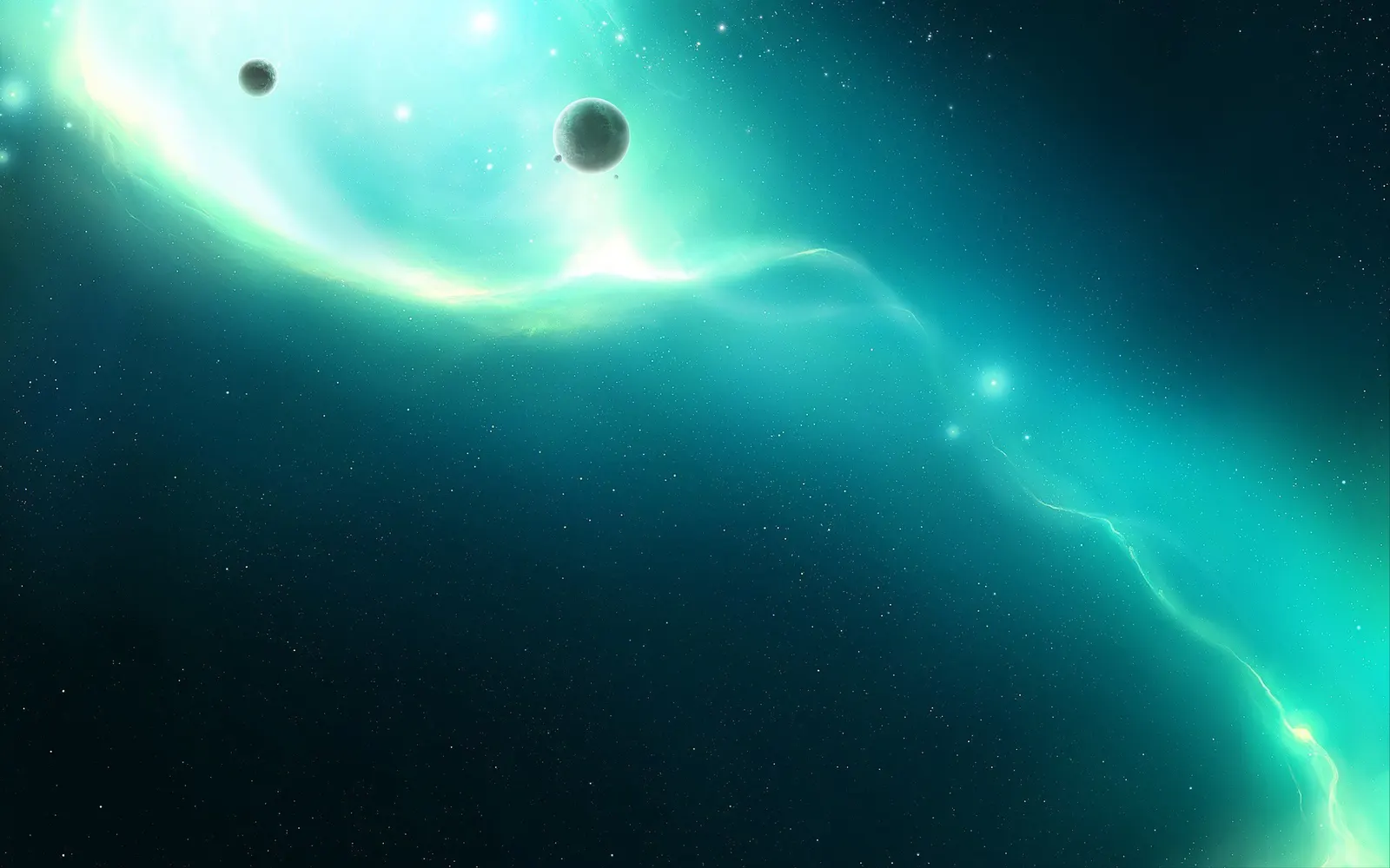 Horizontal Celestial Body Other Night Sky Aurora Landscape Free Stock Photo 2