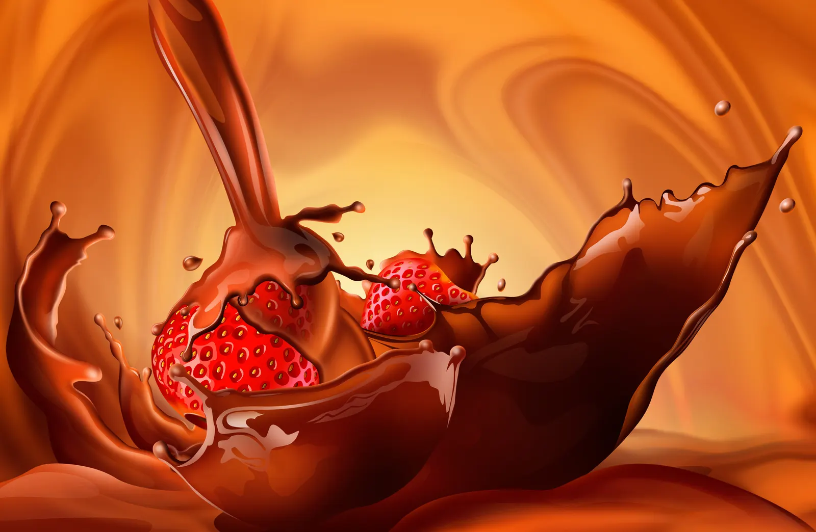 Horizontal Berry Strawberry Cherry Food and Drink Free Stock Photo