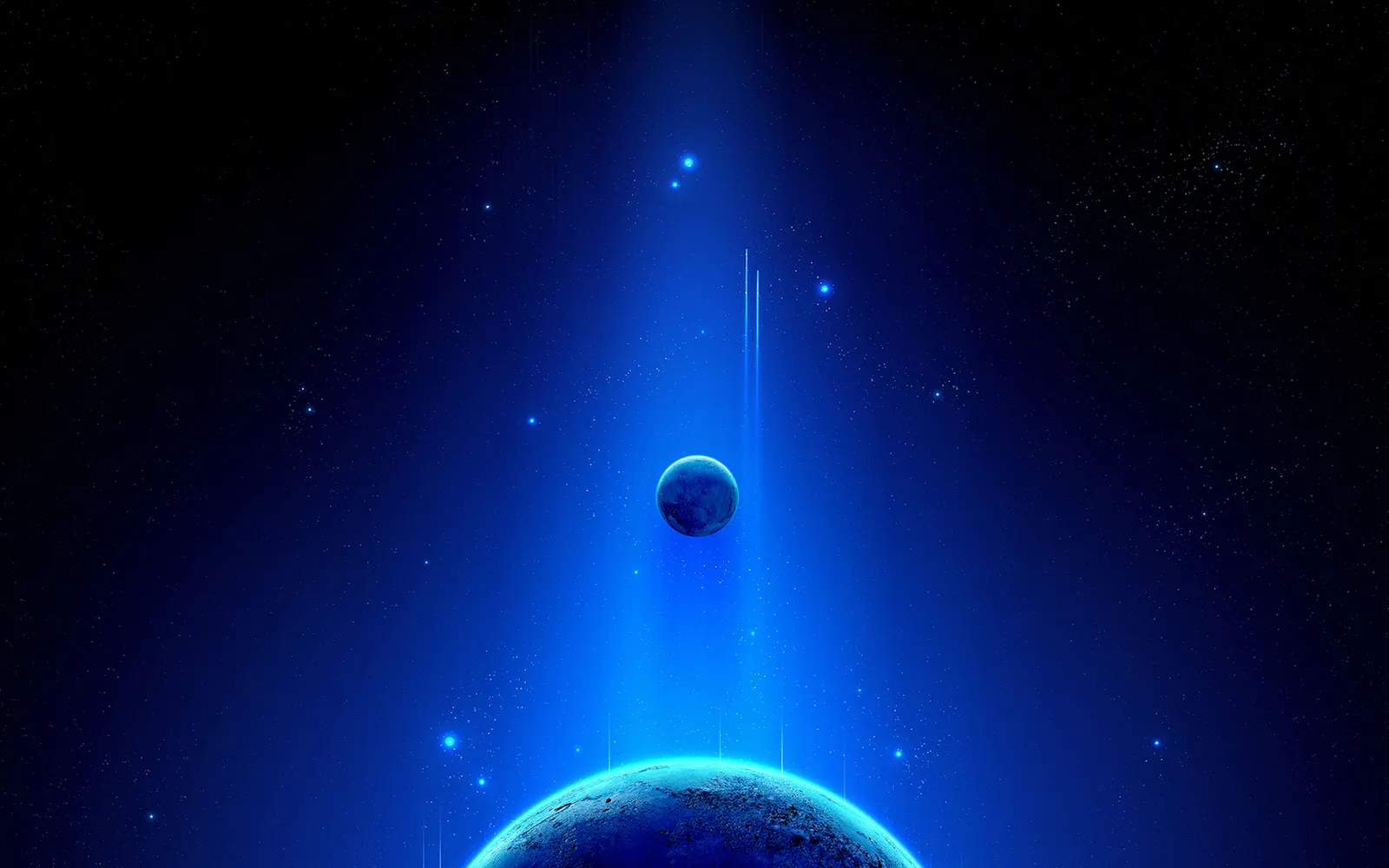 Horizontal Celestial Body Other Night Sky Moon Landscape Free Stock Photo 127
