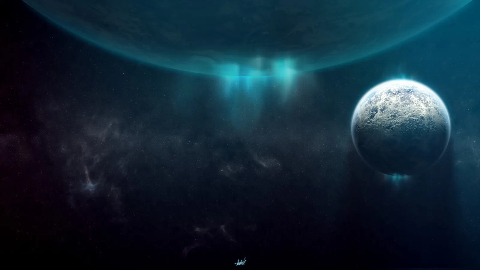 Horizontal Celestial Body Liquid Underwater Animal Free Stock Photo