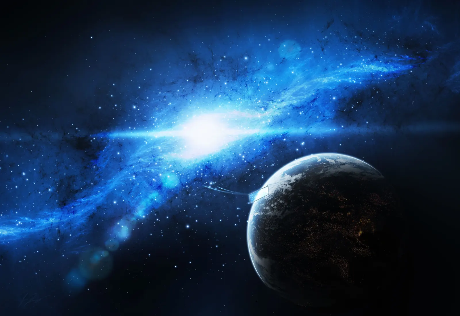 Horizontal Celestial Body Other Night Sky Moon Landscape Free Stock Photo 160