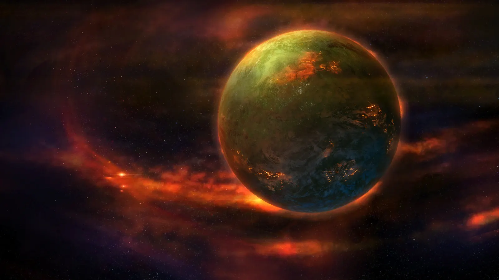 Horizontal Celestial Body Other Night Sky Aurora Landscape Free Stock Photo 17