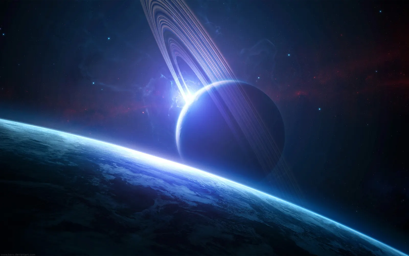 Horizontal Celestial Body Other Night Sky Liquid Landscape Free Stock Photo 16