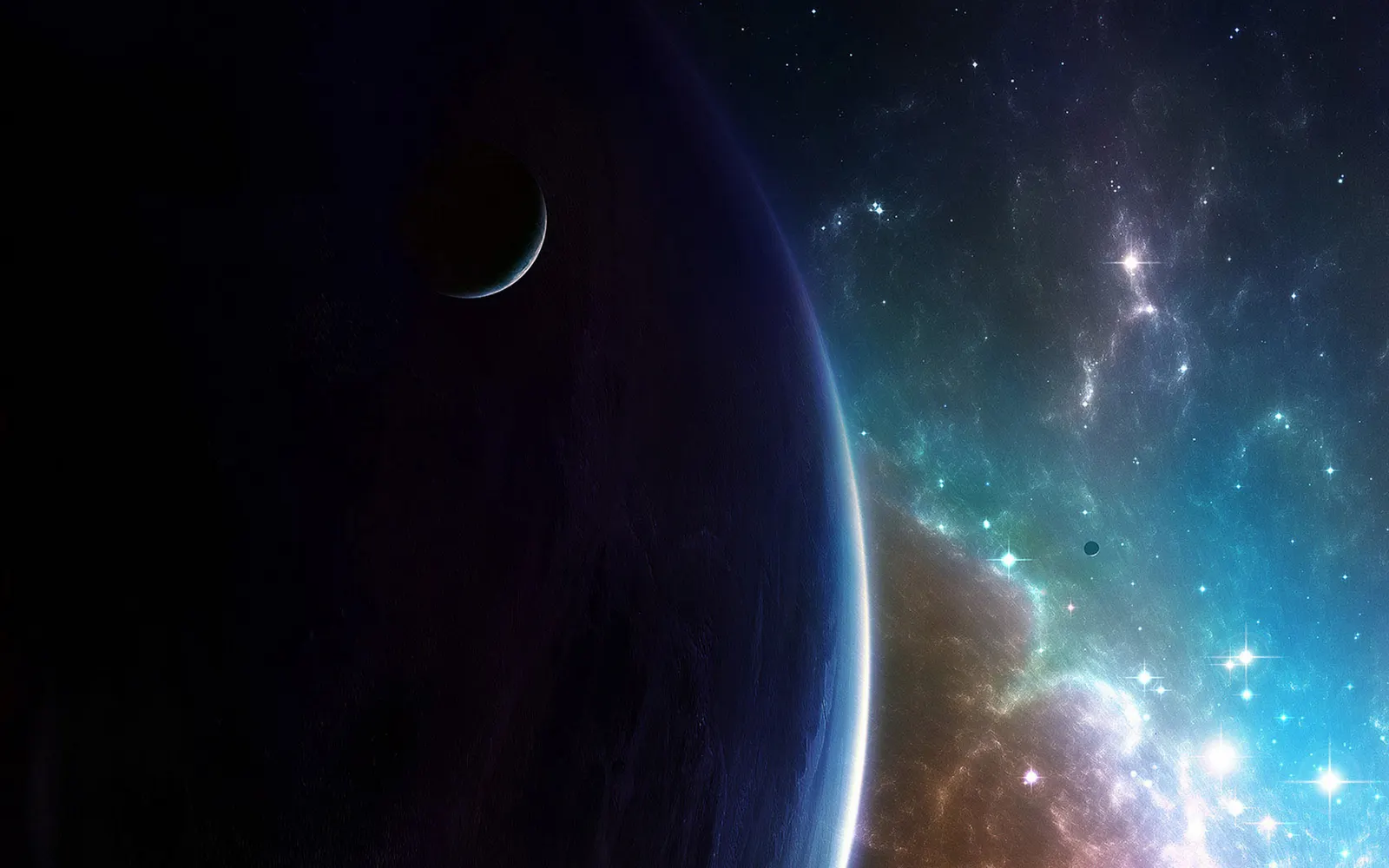 Horizontal Celestial Body Other Night Sky Moon Landscape Free Stock Photo 215