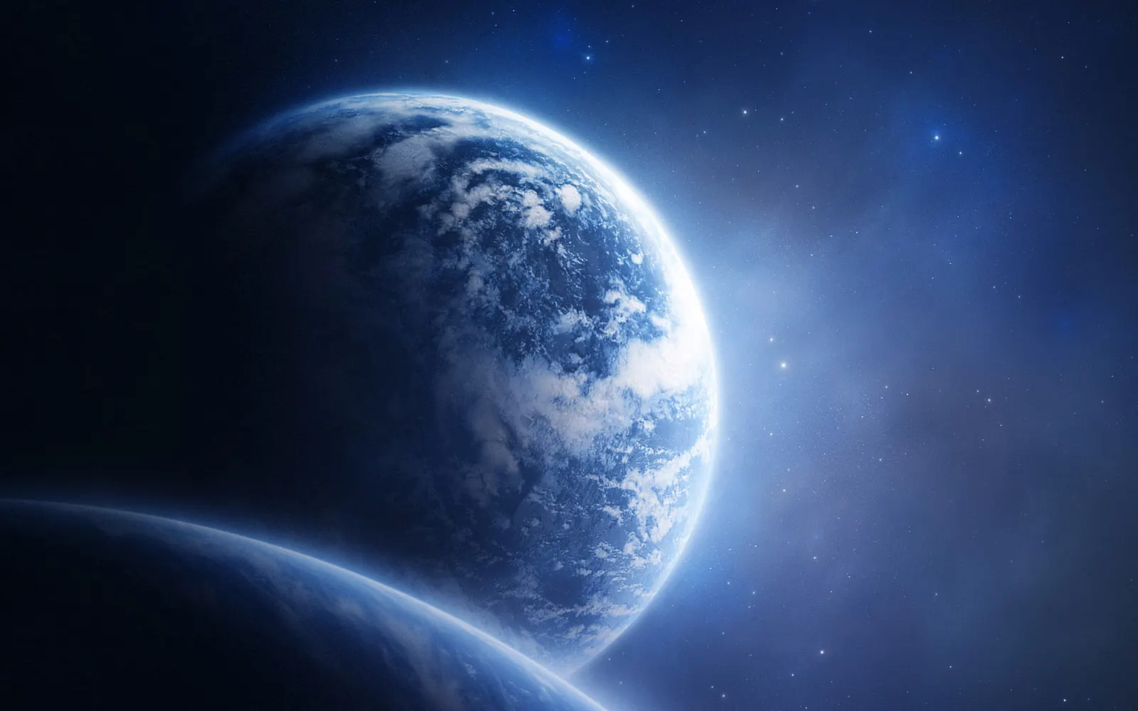 Horizontal Celestial Body Other Night Sky Blue Landscape Free Stock Photo 7