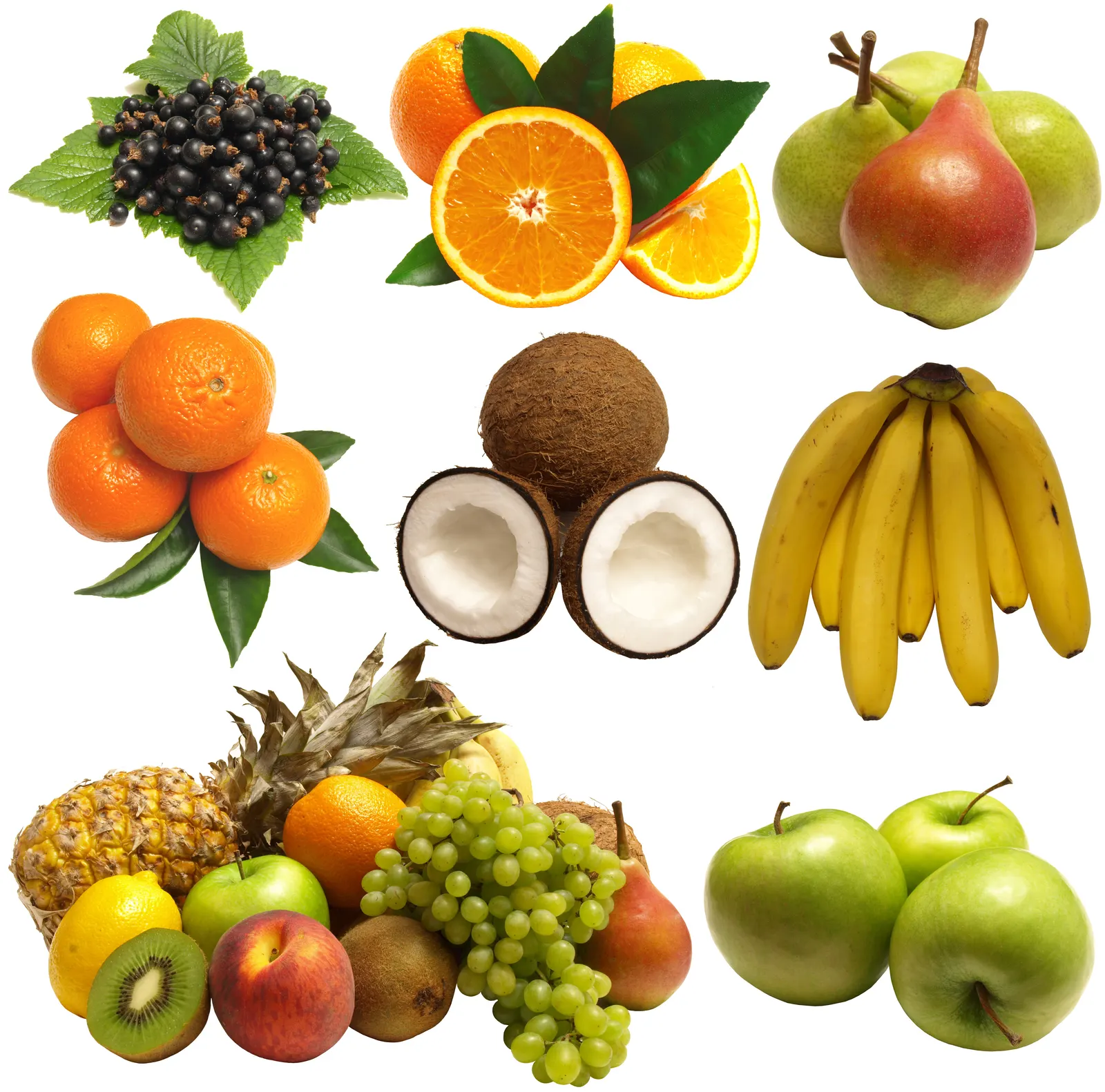 Square Citrus Fruit Apple Grape Food and Drink Free Stock Photo