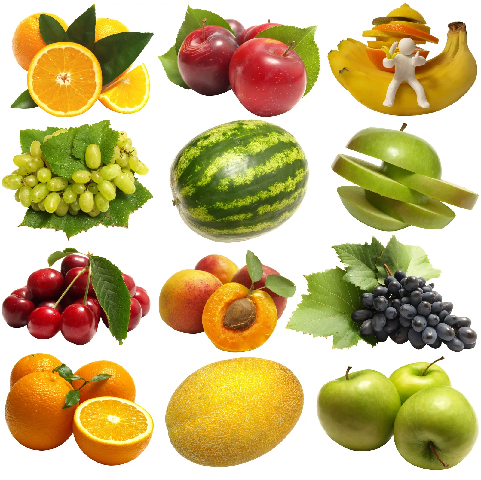 Square Citrus Fruit Oranges Grape Food and Drink Free Stock Photo
