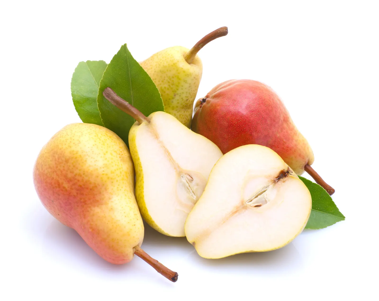 Horizontal Pear Foliage Food and Drink Free Stock Photo
