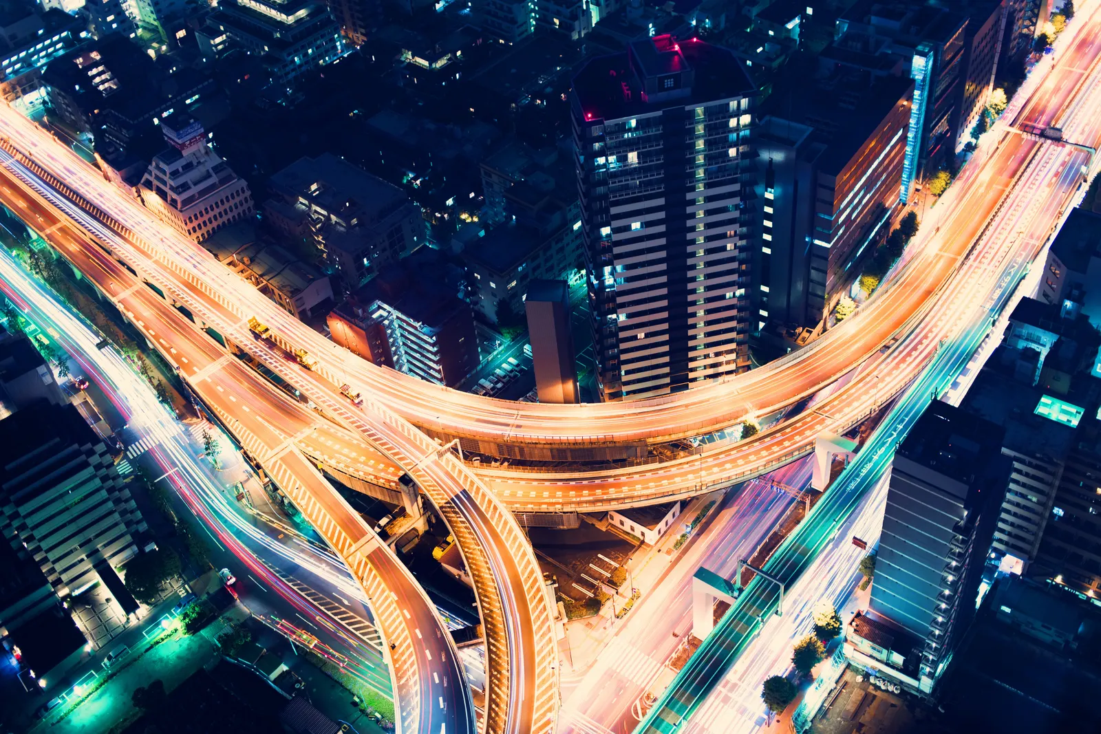 Horizontal Building Skyscraper Road Architecture Free Stock Photo