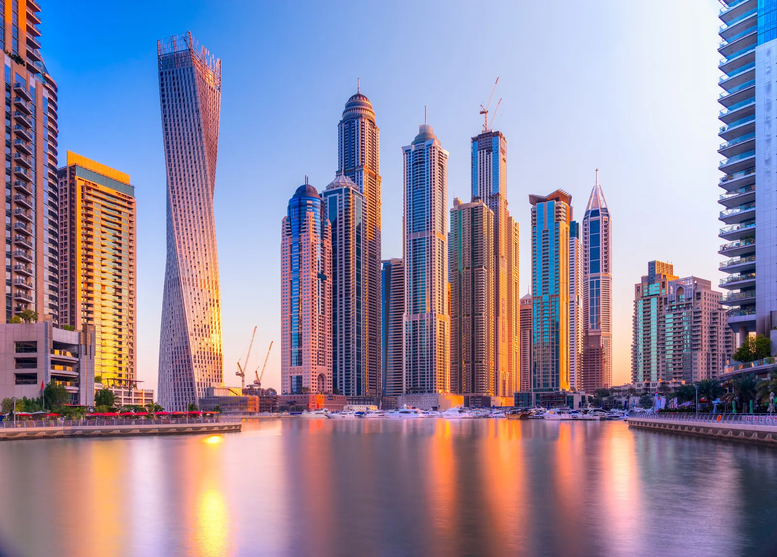 Horizontal Blue Sky Building Skyscraper Landscape Free Stock Photo 4