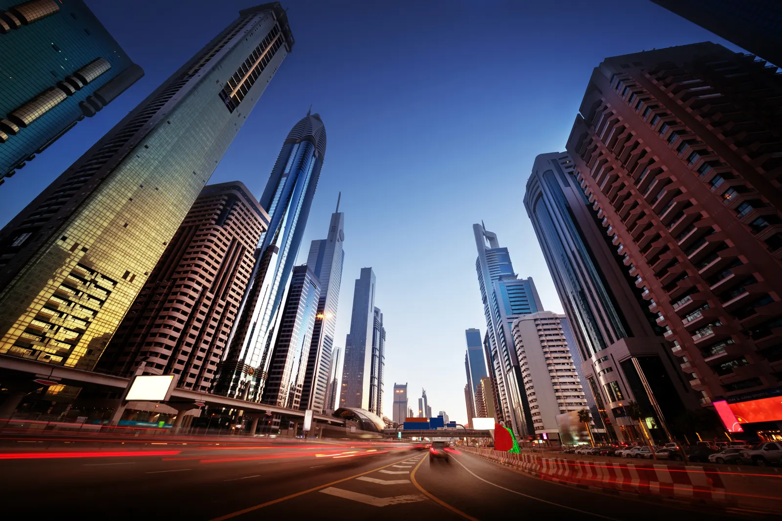 Horizontal Building Skyscraper Road Landscape Free Stock Photo