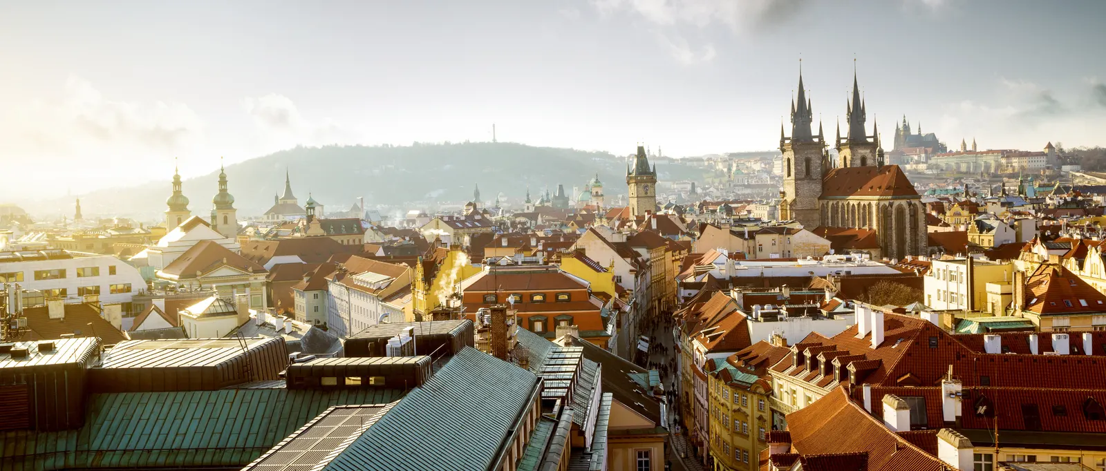 Horizontal Roof Building Cityscape Landscape Free Stock Photo
