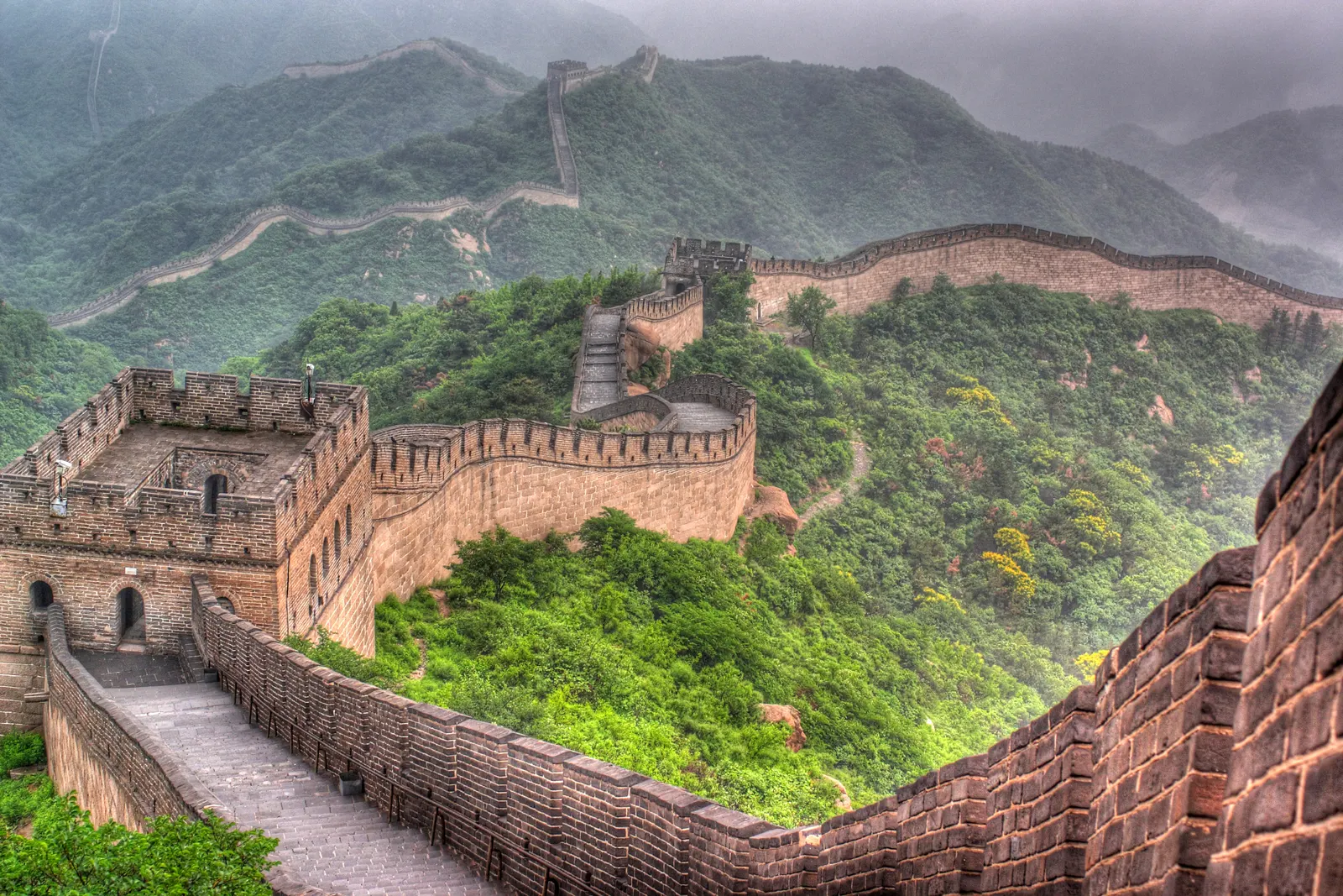 Horizontal Building Castle Hill Landscape Free Stock Photo
