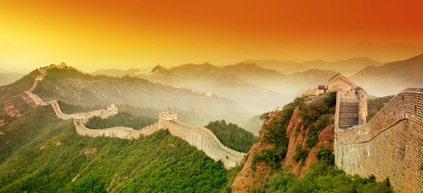 Horizontal Sunset Sunrise Dam Hill Landscape Free Stock Photo