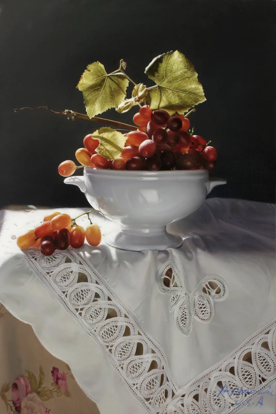 Vertical Grape Textile Tableware Food and Drink Free Stock Photo