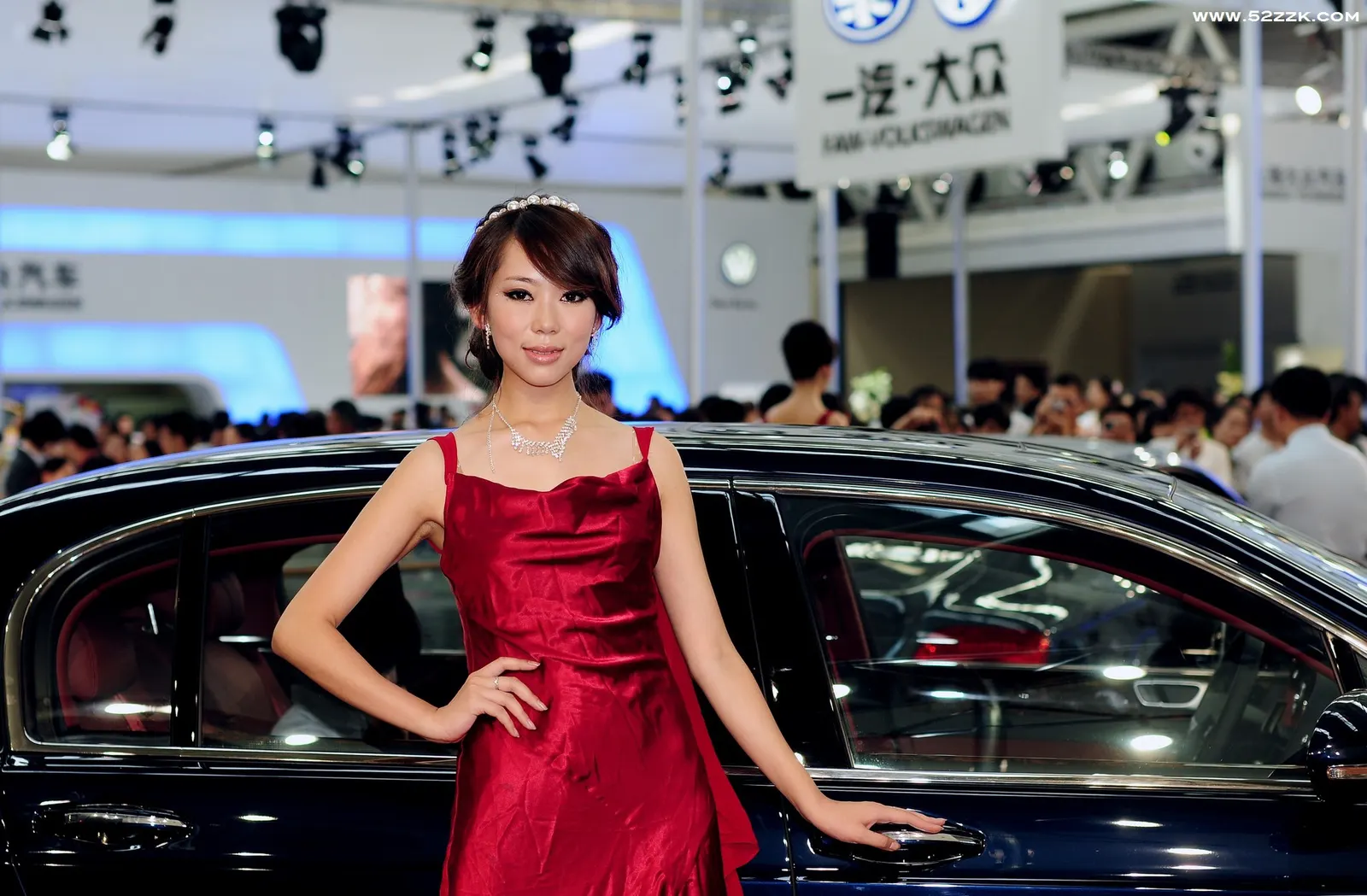 Gown Crowd Automobile Transportation