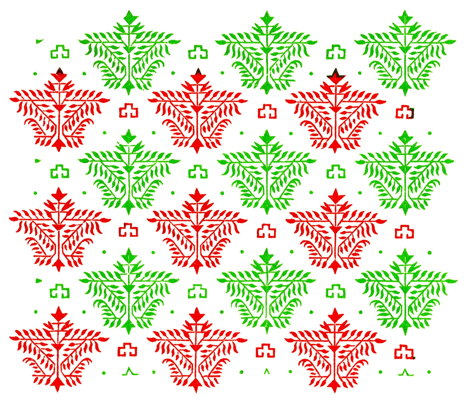Christmas Decoration Illustrations Botanical