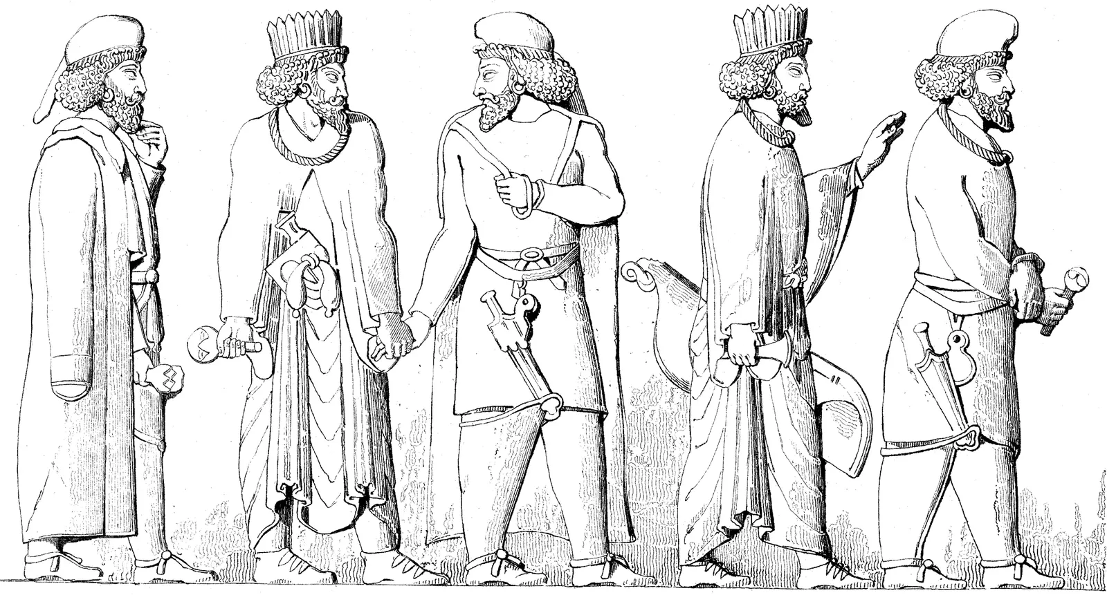 Illustrations Cloak Headgear Portrait