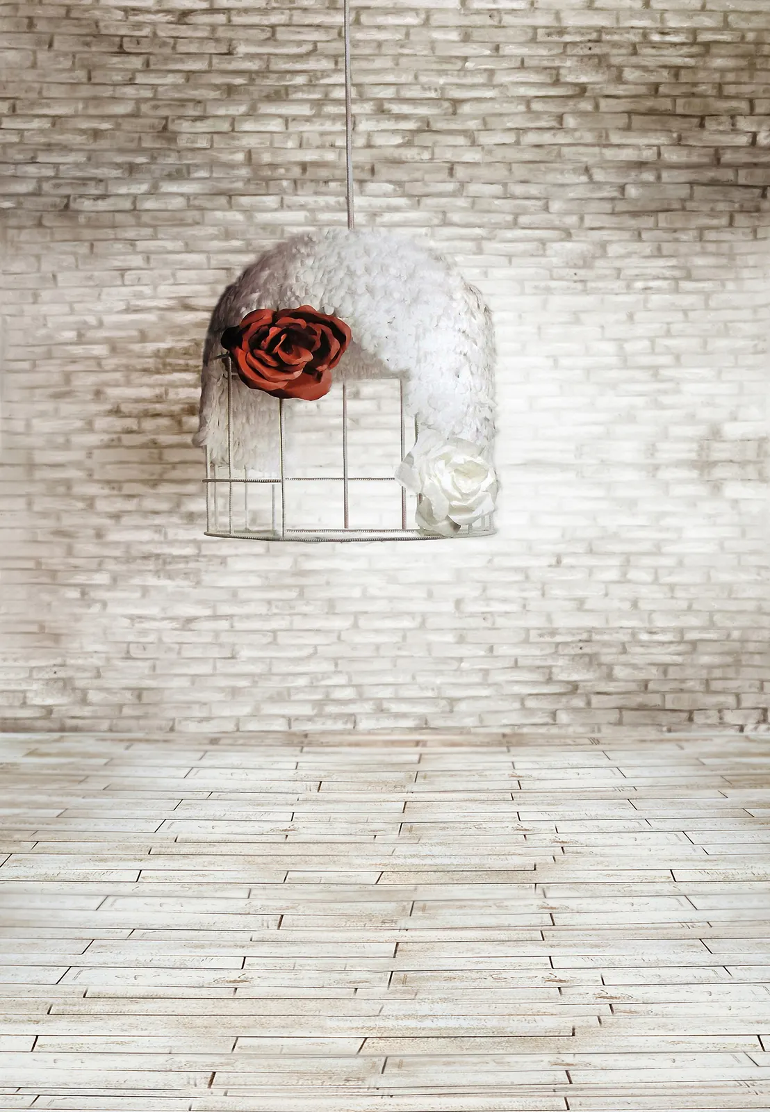 Wood Processed Brick Cord Creative Image