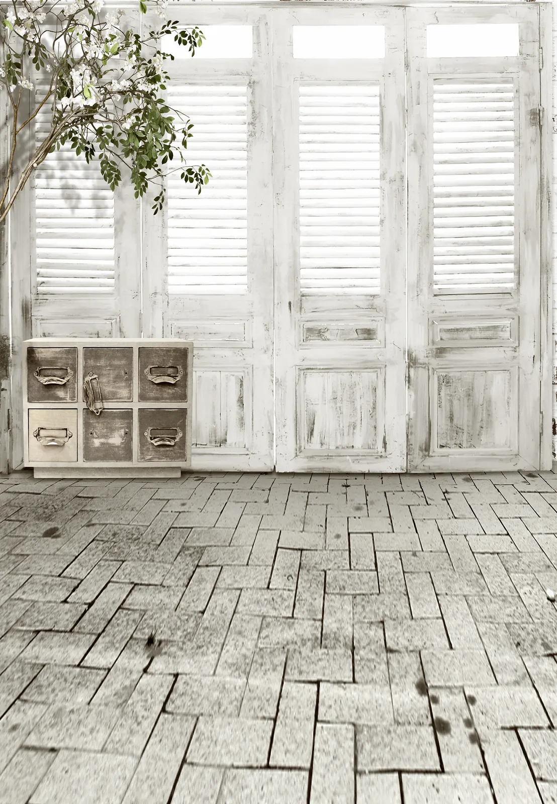Wood Processed Conveyance Portal Botanical