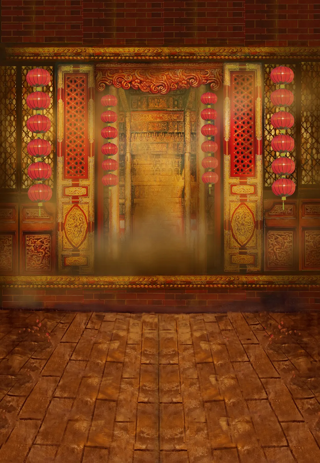Wood Processed Conveyance Portal Creative Image
